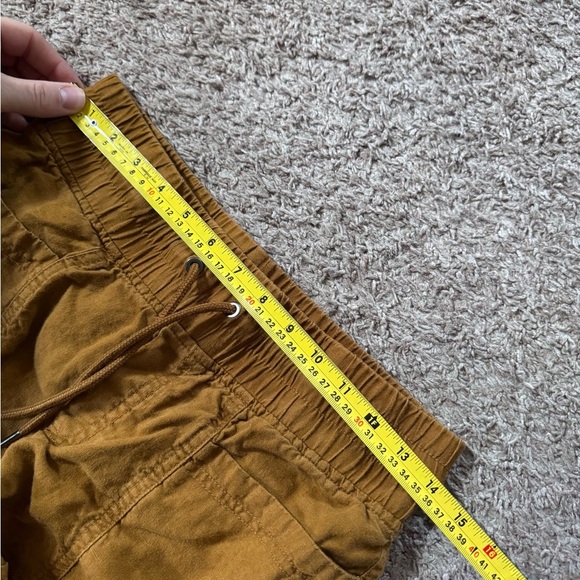 Athleta Women's Size 0 Cabo Linen 4" Shorts Brown - Picture 4 of 4